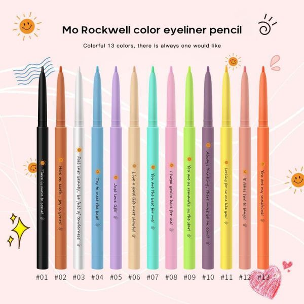 eyeliner 1 pc white blue purple gel pen automatic shimmer lasting waterproof eye liner rich color eyes cosmetics tslm1
eyeliner 1 pc white blue purple gel pen automatic shimmer lasting waterproof eye liner rich color eyes cosmetics tslm1