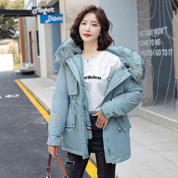 pai overcome women's new korean loose plush thickened down cotton jacket in 2021 middle and long wter, Black
pai overcome women's new korean loose plush thickened down cotton jacket in 2021 middle and long wter, Black