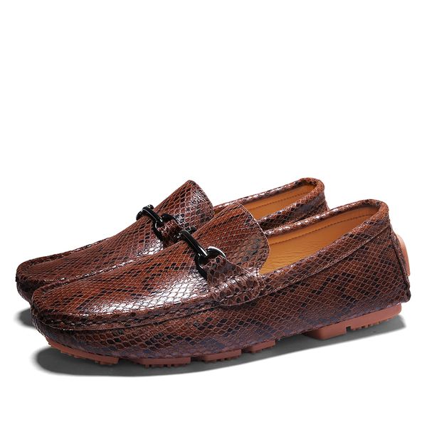 snake skin patterned split leather loafers mens soft non slip flats casual slip-on moccasins handmade man leisure shoes, Black;white
snake skin patterned split leather loafers mens soft non slip flats casual slip-on moccasins handmade man leisure shoes, Black;white