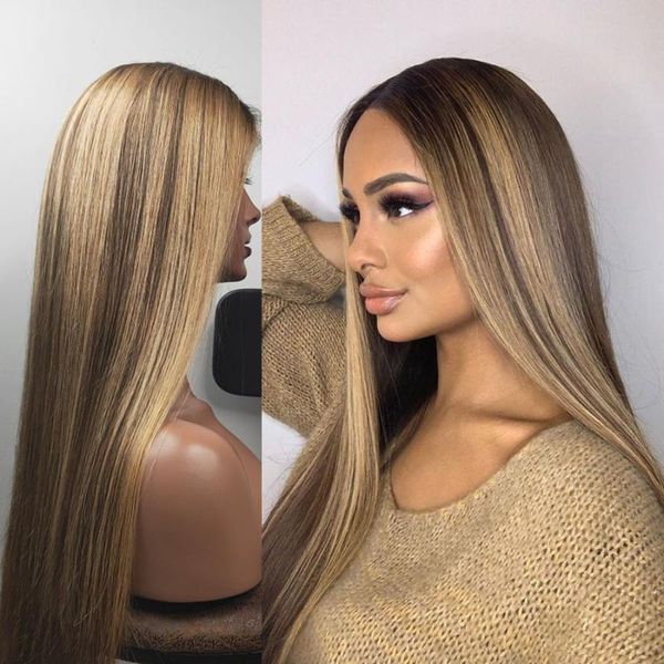 lace wigs 26inch straight ombre blonde highlight 13x4 front human hair wig for black women with babyhair preplucked remy brazilian, Black;brown
lace wigs 26inch straight ombre blonde highlight 13x4 front human hair wig for black women with babyhair preplucked remy brazilian, Black;brown