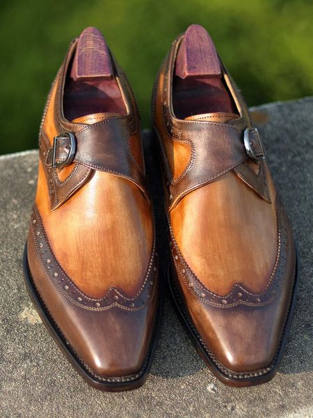 dress shoes cie goodyear welted monk straps men social male business italian leather wedding elegant formal ms03, Black
dress shoes cie goodyear welted monk straps men social male business italian leather wedding elegant formal ms03, Black