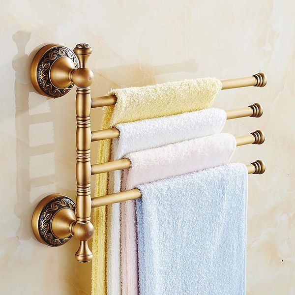 towel racks antique copper 360 degree rotatiog rack 3/4/5 layer activities bar holder bathroom accessories home decoration 
towel racks antique copper 360 degree rotatiog rack 3/4/5 layer activities bar holder bathroom accessories home decoration
