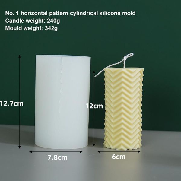 craft tools cylindrical candle mold silicone horizontal & vertical stripes paraffin diy making supply
craft tools cylindrical candle mold silicone horizontal & vertical stripes paraffin diy making supply