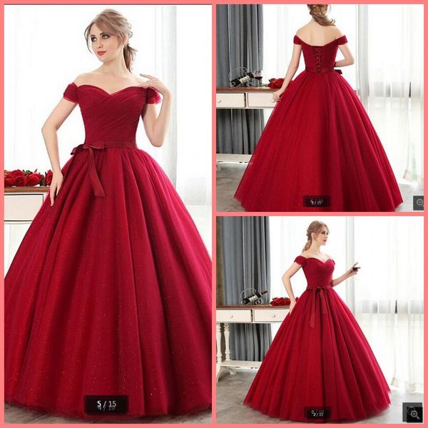 2021 real p wine tulle ball gown prom dress off the shoulder pleated princess puffy prom gowns sweet 16 corset party dresses, Black
2021 real p wine tulle ball gown prom dress off the shoulder pleated princess puffy prom gowns sweet 16 corset party dresses, Black