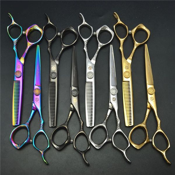 hair scissors 9001# 6'' 17.5cm brand purple dragon hairdressing jp 440c cutting/ thinning professional human 
hair scissors 9001# 6'' 17.5cm brand purple dragon hairdressing jp 440c cutting/ thinning professional human