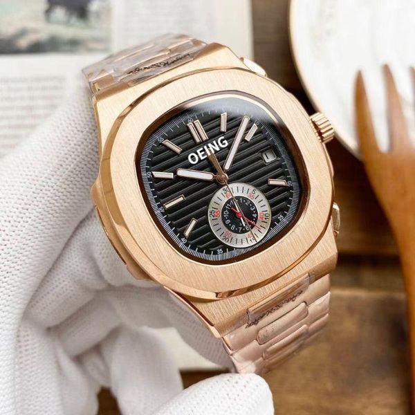 wristwatches automatic mechanical mens watch movement fashion bracelet 41mm trainspotter multi-function core stainless steel sapphire, Slivery;brown
wristwatches automatic mechanical mens watch movement fashion bracelet 41mm trainspotter multi-function core stainless steel sapphire, Slivery;brown
