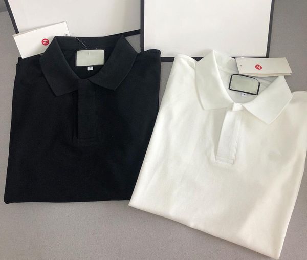 size m-3xl men's designer lapel polo shirt cotton short sleeve letters embroidery t-shirt black white with high quality, White;black
size m-3xl men's designer lapel polo shirt cotton short sleeve letters embroidery t-shirt black white with high quality, White;black