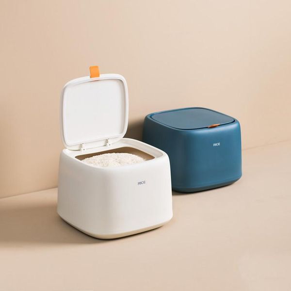 storage bottles & jars miscellaneous grain bucket household rice box sealed, insect-proof and moisture-proof with lid
storage bottles & jars miscellaneous grain bucket household rice box sealed, insect-proof and moisture-proof with lid