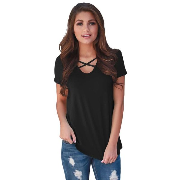 women's t-shirt 2021 summer woman criss cross neck retro floral print back tee soft stretch and breathable t shirt, White
women's t-shirt 2021 summer woman criss cross neck retro floral print back tee soft stretch and breathable t shirt, White