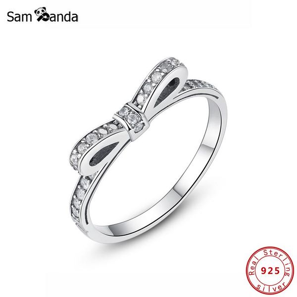 cluster rings original 100% 925 sterling silver ring sparkling bow stackable pave cz wedding for women jewelry, Golden;silver
cluster rings original 100% 925 sterling silver ring sparkling bow stackable pave cz wedding for women jewelry, Golden;silver