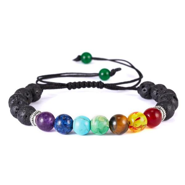 charm bracelets bead chakra bracelet 7 chakras lava rock stone natural yoga beads relax healing jewelry for men women, Golden;silver
charm bracelets bead chakra bracelet 7 chakras lava rock stone natural yoga beads relax healing jewelry for men women, Golden;silver