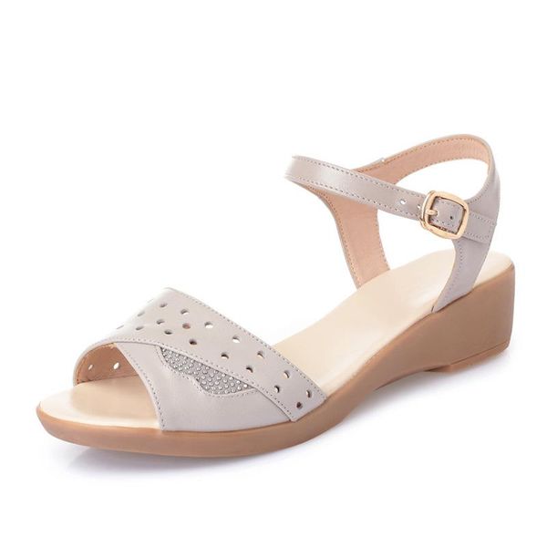 dress shoes special price promotion large size summer women's sandals wedges beach 2021 soft comfort genuine leather, Black
dress shoes special price promotion large size summer women's sandals wedges beach 2021 soft comfort genuine leather, Black