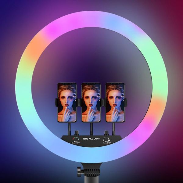 flash heads 8/10/12/13inch rgb led selfie ring light, dimmable round lamp video camera ringlight for phone studio live youtube
flash heads 8/10/12/13inch rgb led selfie ring light, dimmable round lamp video camera ringlight for phone studio live youtube