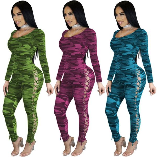 autumn women camouflage printed jumpsuit ladies hollow out bandage bodycon clubwear playsuit bodysuit night club romper, Black;white
autumn women camouflage printed jumpsuit ladies hollow out bandage bodycon clubwear playsuit bodysuit night club romper, Black;white