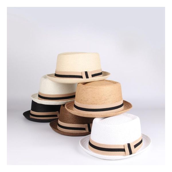 wide brim hats 2021 summer women men raffia sun hat for gentleman letter dad boater fedora, Blue;gray
wide brim hats 2021 summer women men raffia sun hat for gentleman letter dad boater fedora, Blue;gray