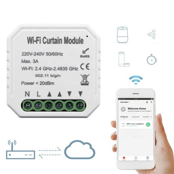 smart home control tuya intelligent curtain switch module wifi app voice for roller shutter electric motor timing alexa google
smart home control tuya intelligent curtain switch module wifi app voice for roller shutter electric motor timing alexa google
