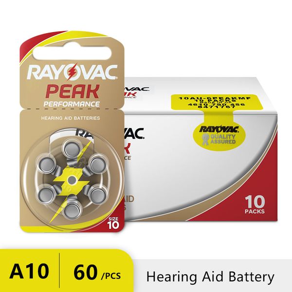 rayovac peak 60pcs hearing aid batteries a10 10a za10 10 s10 60 pcs hearing aid batteries zinc air battery for sound amplifiersscouts
rayovac peak 60pcs hearing aid batteries a10 10a za10 10 s10 60 pcs hearing aid batteries zinc air battery for sound amplifiersscouts