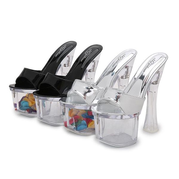sandals fashion women high heel shoes waterproof thick bottom slippers sole korean wedding peep toe stilettos, Black
sandals fashion women high heel shoes waterproof thick bottom slippers sole korean wedding peep toe stilettos, Black