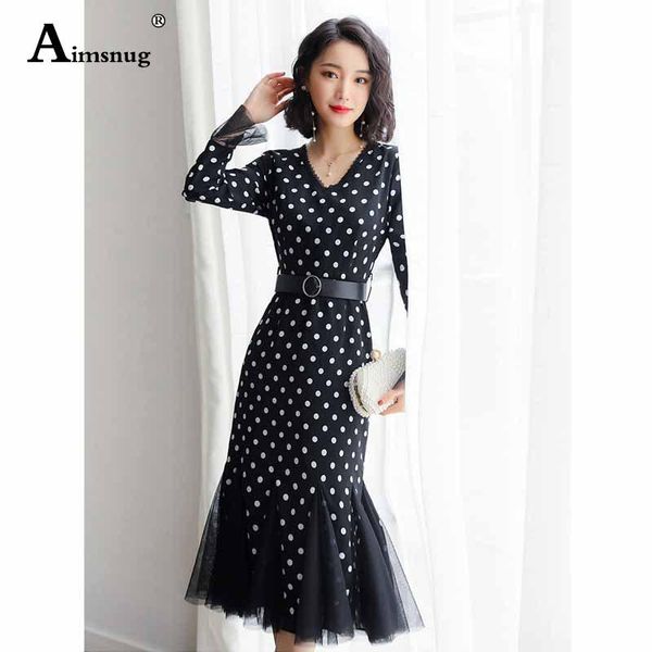 casual dresses vintage black white polka dot ruffle hem fishtail dress women spring autumn high waist office lady streetwear the, Black;gray
casual dresses vintage black white polka dot ruffle hem fishtail dress women spring autumn high waist office lady streetwear the, Black;gray