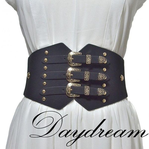 belts ladys japanese harajuku gothic punk hard girl retro pattern belt fashion current wild rivets tied womens bandwidth girdle, Black;brown
belts ladys japanese harajuku gothic punk hard girl retro pattern belt fashion current wild rivets tied womens bandwidth girdle, Black;brown