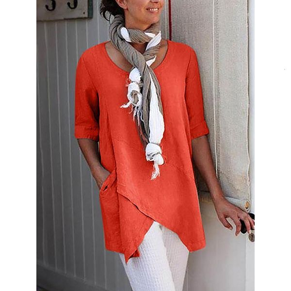 womens shirts 2021 casual cross design half sleeve cotton and linen shirt pockets blouse modis 38, White
womens shirts 2021 casual cross design half sleeve cotton and linen shirt pockets blouse modis 38, White