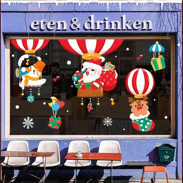christmas new decoration sticker santa claus air balloon electrostatic paste mall glass window
christmas new decoration sticker santa claus air balloon electrostatic paste mall glass window