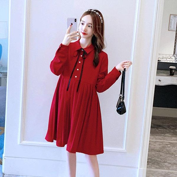 casual dresses jiayan 2021 maternity long sleeve loose pregnancy dress a-line spring & autumn women's clothing, Black;gray
casual dresses jiayan 2021 maternity long sleeve loose pregnancy dress a-line spring & autumn women's clothing, Black;gray