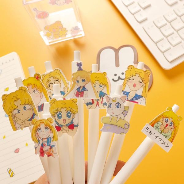 gel pens 40 pcs/lot beautiful girl press pen cute 0.5mm black ink signature school writing supplies promotional gift
gel pens 40 pcs/lot beautiful girl press pen cute 0.5mm black ink signature school writing supplies promotional gift