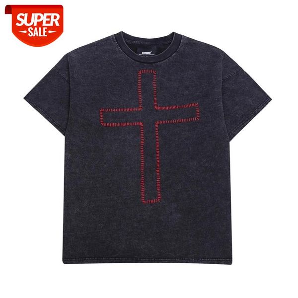 SEVEYFAN 2021 Men's Fashion Cross Embroidery Tees Hip Hop Oversize Tees Summer Short Sleeve Cotton Tops for Male #9m1w, White;black
SEVEYFAN 2021 Men's Fashion Cross Embroidery Tees Hip Hop Oversize Tees Summer Short Sleeve Cotton Tops for Male #9m1w, White;black