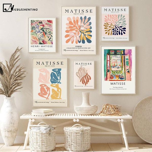 paintings henri matisse abstract canvas painting still life artwork museum exhibition wall art print retro poster modern home room decor
paintings henri matisse abstract canvas painting still life artwork museum exhibition wall art print retro poster modern home room decor