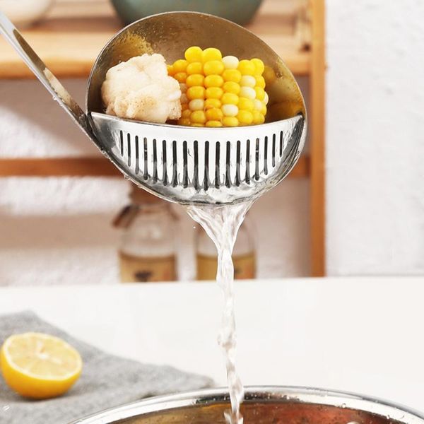 colanders & strainers 2 in 1 long handle soup spoon kitchen stainless steel pot nder tableware restaurant skimmer
colanders & strainers 2 in 1 long handle soup spoon kitchen stainless steel pot nder tableware restaurant skimmer