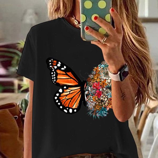 harajuku woman tshirts women summer butterfly print short sleeve shirt o neck graphic t shirts women 2021, White
harajuku woman tshirts women summer butterfly print short sleeve shirt o neck graphic t shirts women 2021, White