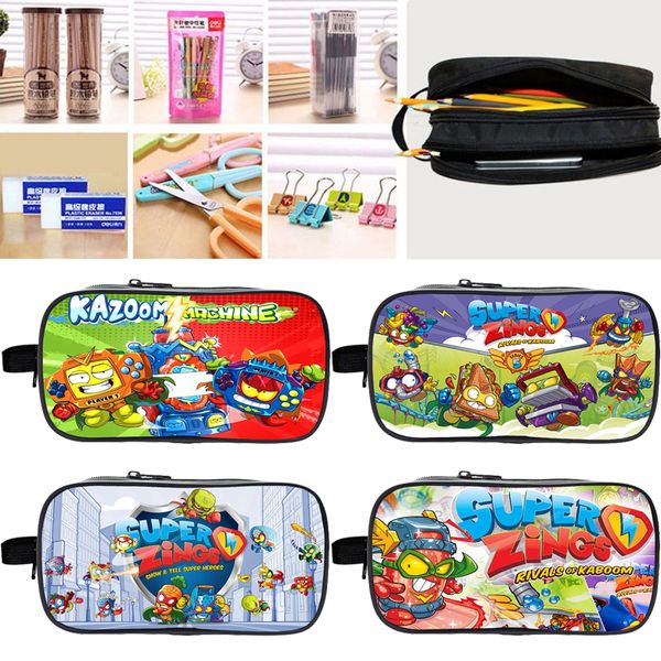 double layer super zings pencil case kids superzings pencil box boy girl cartoon anime pen bag students stationery storage bag
double layer super zings pencil case kids superzings pencil box boy girl cartoon anime pen bag students stationery storage bag