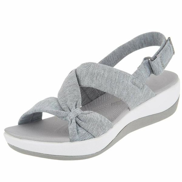 sandals summer for women 2021 beach shoes buckle design thick sole fashion ladies casual zandalias mujer, Black