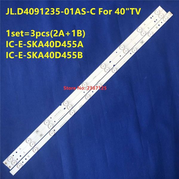 1set=3pcs led strip for erisson 40les73 40les69 philco ph40e36dsgw sp-led40 jl.d4091235-01as-c e465853 ic-e-ska40d455b 455a
1set=3pcs led strip for erisson 40les73 40les69 philco ph40e36dsgw sp-led40 jl.d4091235-01as-c e465853 ic-e-ska40d455b 455a