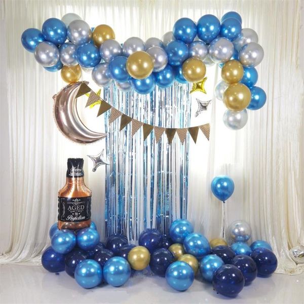 2set blue balloon chain suit, whisky suit, rain curtain, gold flag decoration, banquet props, cocktail party decoration
2set blue balloon chain suit, whisky suit, rain curtain, gold flag decoration, banquet props, cocktail party decoration