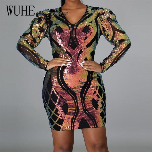 wuhe glitter sequined patchwork dress long sleeve deep v neck back zipper sheath mini dress elegant birthday party club dresses, Black;gray
wuhe glitter sequined patchwork dress long sleeve deep v neck back zipper sheath mini dress elegant birthday party club dresses, Black;gray