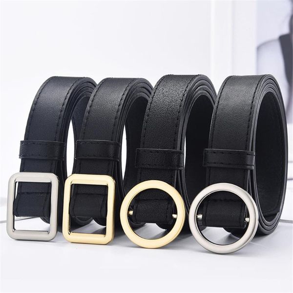 belts 2021 fashion round square buckle belt without holes women ladies accessories no, Black;brown
belts 2021 fashion round square buckle belt without holes women ladies accessories no, Black;brown