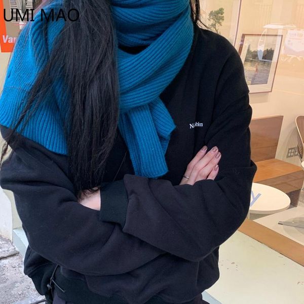 scarves umi mao scarf female winter korean version wild japanese girl ins retro long warm wool knitted tide, Blue;gray
scarves umi mao scarf female winter korean version wild japanese girl ins retro long warm wool knitted tide, Blue;gray