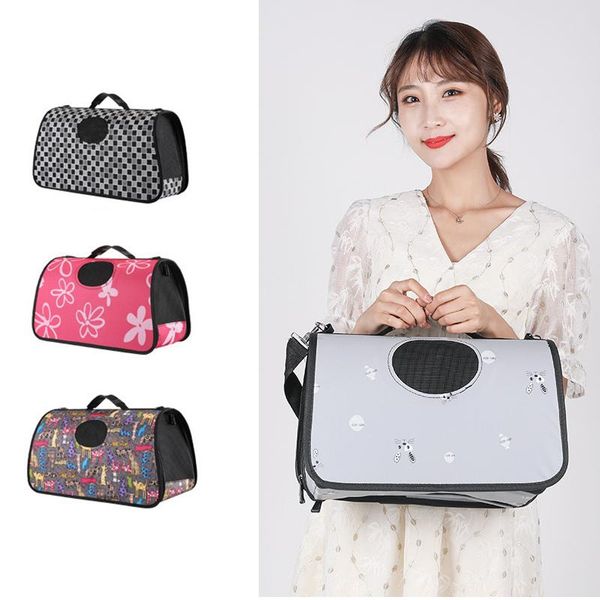 cat carriers,crates & houses pet handbag dog backpack foldable comfortable mesh and breathable outing special bag for cats puppies suministr
cat carriers,crates & houses pet handbag dog backpack foldable comfortable mesh and breathable outing special bag for cats puppies suministr