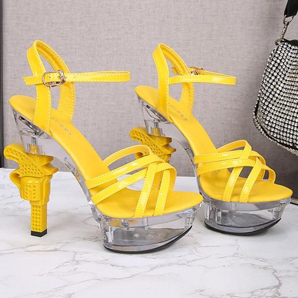 open-toed platform women's high-heeled sandal large size women shoes european style high heels, Black
open-toed platform women's high-heeled sandal large size women shoes european style high heels, Black