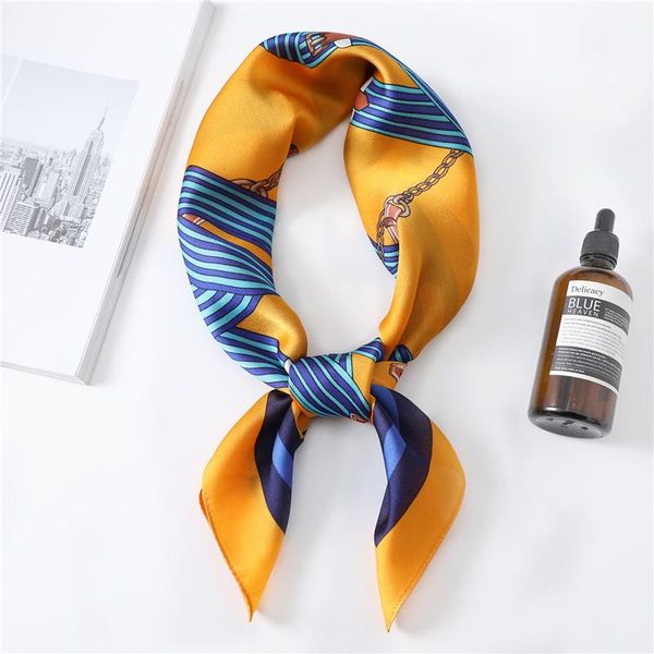 scarves 70*70cm female neck silk scarf hair band fashion cartoon print foulard shawls head wraps women designer square bandana keichief, Blue;gray
scarves 70*70cm female neck silk scarf hair band fashion cartoon print foulard shawls head wraps women designer square bandana keichief, Blue;gray