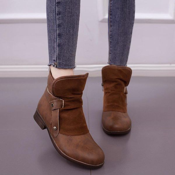 boots winter solid color for women plus size female zipper short belt buckle shoes 2021 fashion botas #4, Black
boots winter solid color for women plus size female zipper short belt buckle shoes 2021 fashion botas #4, Black