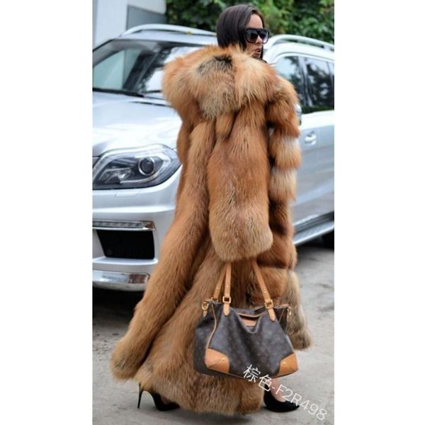 women's fur & faux plus size fashion simulation jacket hooded coat super long warm multicolor long-sleeved ladies, Black
women's fur & faux plus size fashion simulation jacket hooded coat super long warm multicolor long-sleeved ladies, Black