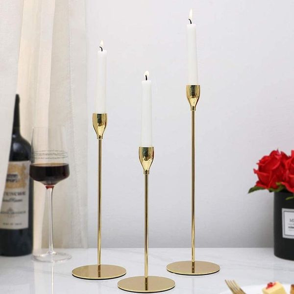 candle holders set of 3, decorative candlestick holder for wedding, dinning, party, fits 3/4 inch thick candle&led qylips
candle holders set of 3, decorative candlestick holder for wedding, dinning, party, fits 3/4 inch thick candle&led qylips