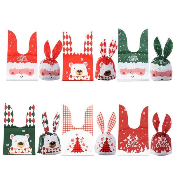 gift wrap 10pcs long ear candy bags merry christmas santa claus plastic treat bag xmas year biscuit
gift wrap 10pcs long ear candy bags merry christmas santa claus plastic treat bag xmas year biscuit