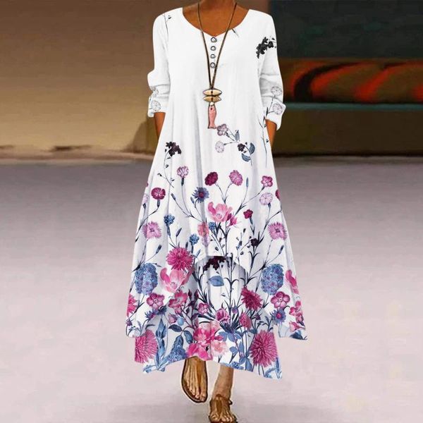 casual dresses women summer fashion floral print loose irregular dress comfortable v-neck long-sleeved clothing #t1g, Black;gray
casual dresses women summer fashion floral print loose irregular dress comfortable v-neck long-sleeved clothing #t1g, Black;gray