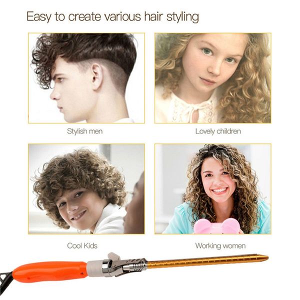 ckeyin porfessional 9mm hair curler 360 degree rotating waver screw roller curl curling iron wave machine with black glove
ckeyin porfessional 9mm hair curler 360 degree rotating waver screw roller curl curling iron wave machine with black glove
