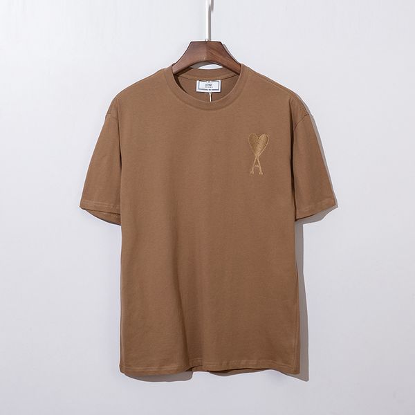 5 colors 21ss new arrival fashion letter a love embroidery men and women model round neck short-sleeved t-shirt 8243, White;black
5 colors 21ss new arrival fashion letter a love embroidery men and women model round neck short-sleeved t-shirt 8243, White;black
