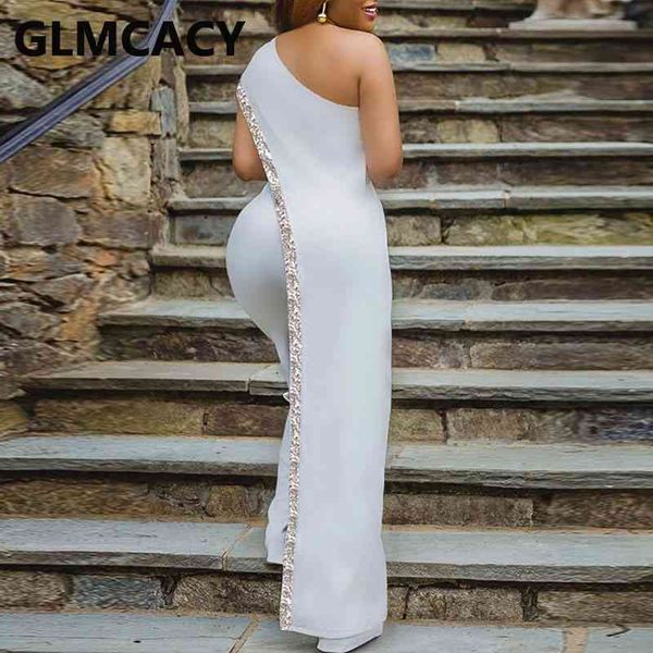 women irregular one shoulder jumpsuit solid sequined detail party club overalls jumpsuits, Black;white
women irregular one shoulder jumpsuit solid sequined detail party club overalls jumpsuits, Black;white